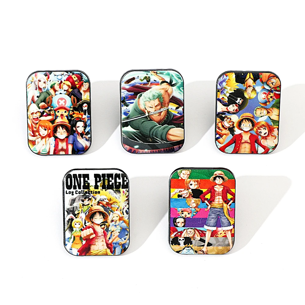 Cosplay Prop Bag - 5 Pcs Creative Anime Brooch Unity
