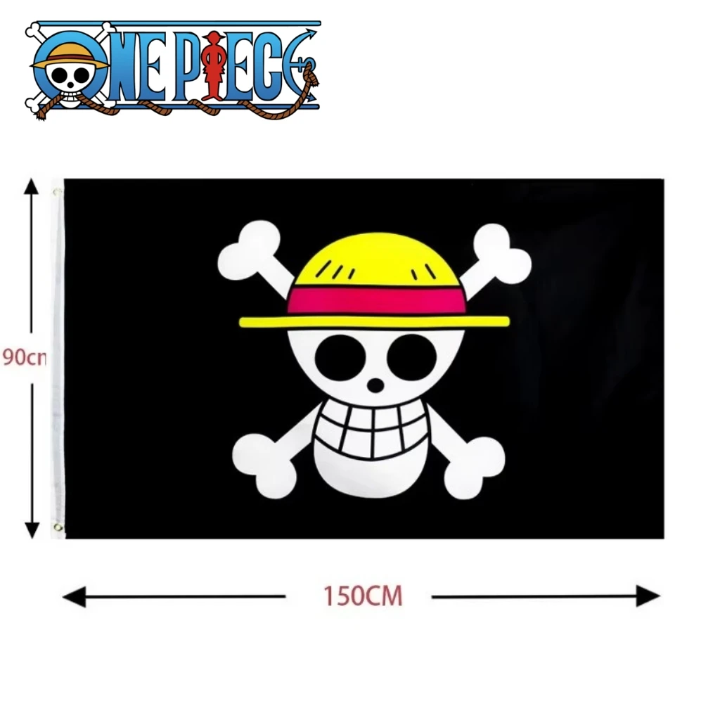 Cosplay Prop Paint - Anime One Piece Pirate Skull Flag