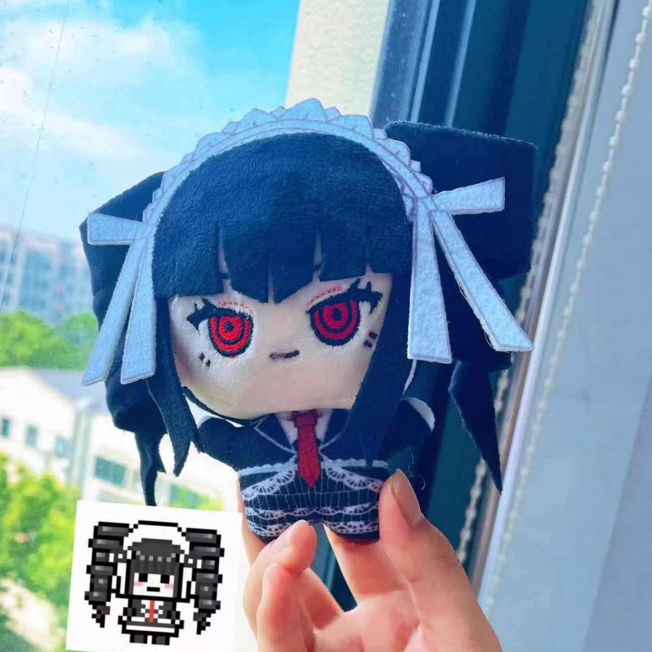 Prop Para Cosplay - 10cm Celestia Ludenberg Plushie Doll Anime