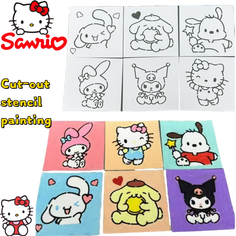 Cosplay Prop Paint - sanrio Hello kitty Kuromi My melody