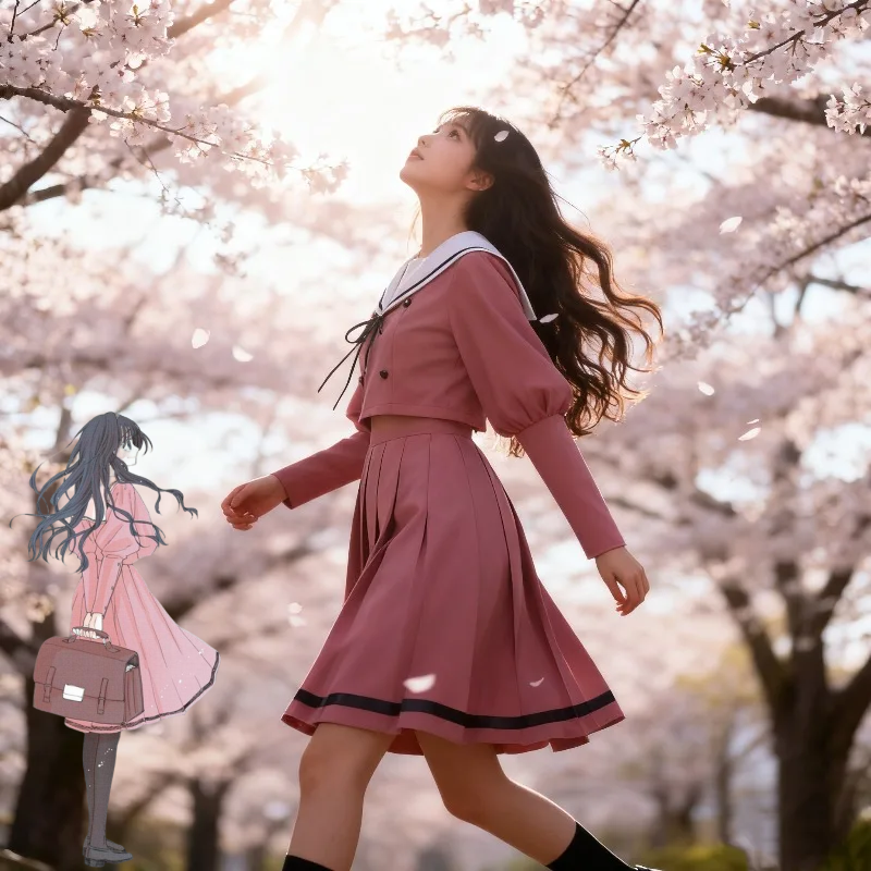 Cosplay Prop Bow - Anime The Fragrant Flower Blooms with