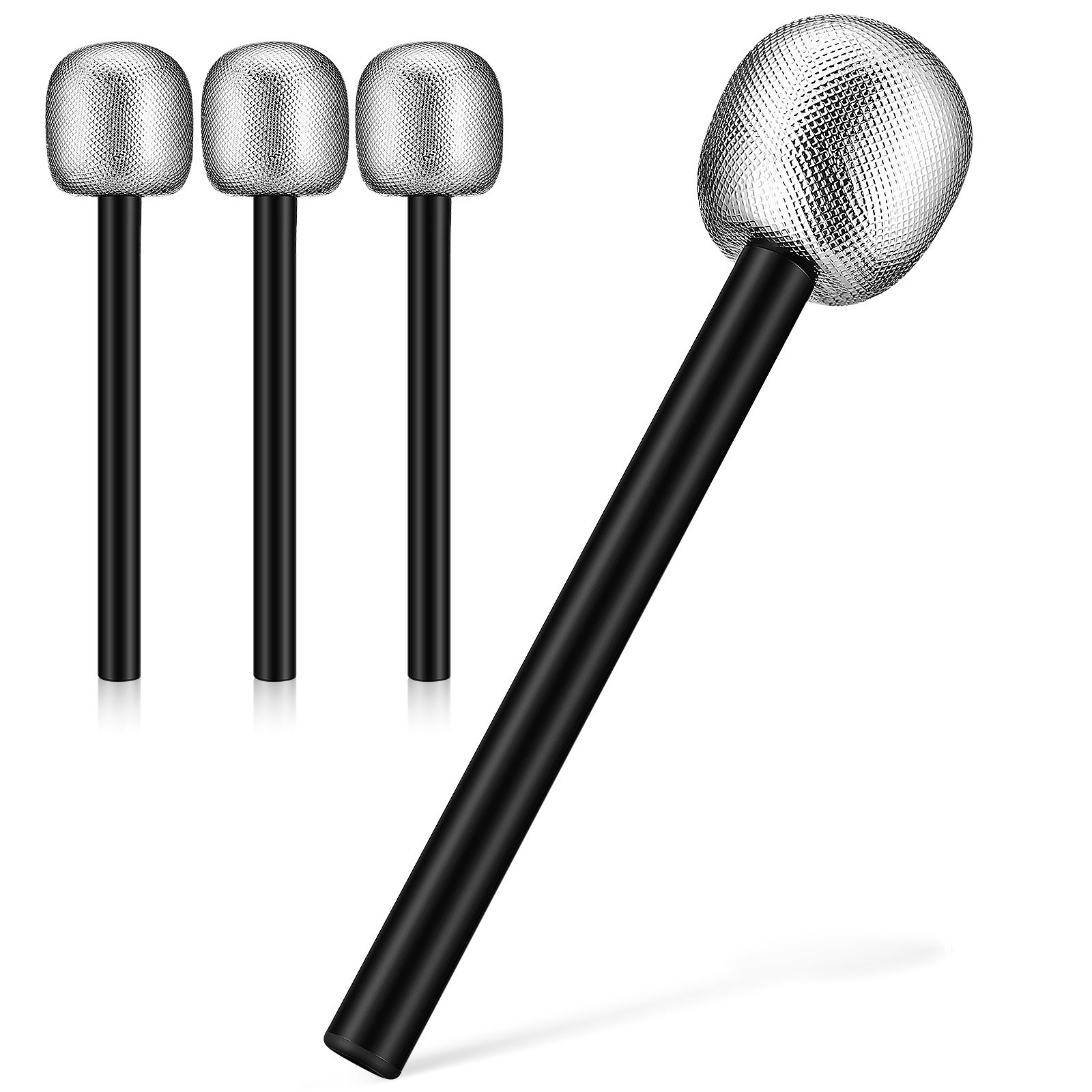 Cosplay Prop Building - 4Pcs Simulation Microphone Props Versatile Use