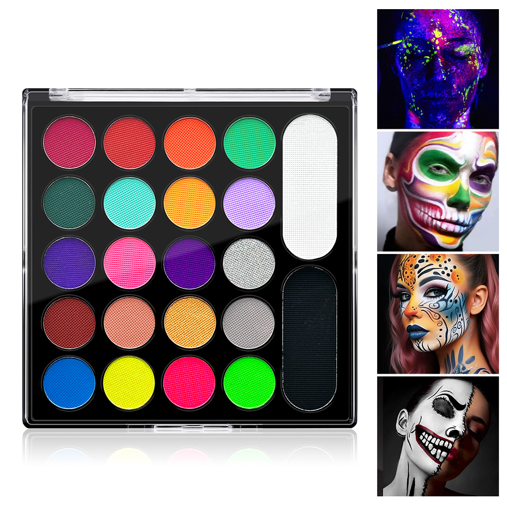 22 Color Face Body Painting Ki - Cosplay Prop Paint 评论和价格