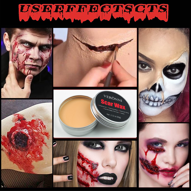 2pcs SFX Makeup Kit with Dual- - Body Paint Sfx 评论和价格