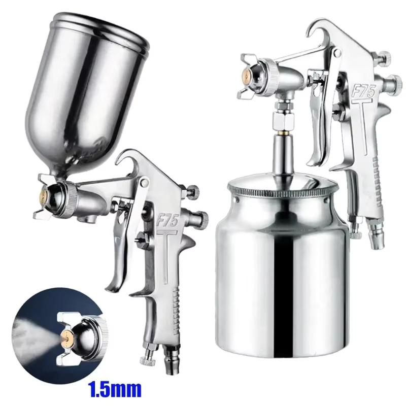 F-75 Spray Gun 1.5mm Nozzle wi - Metallic Spray Paint 评论和价格