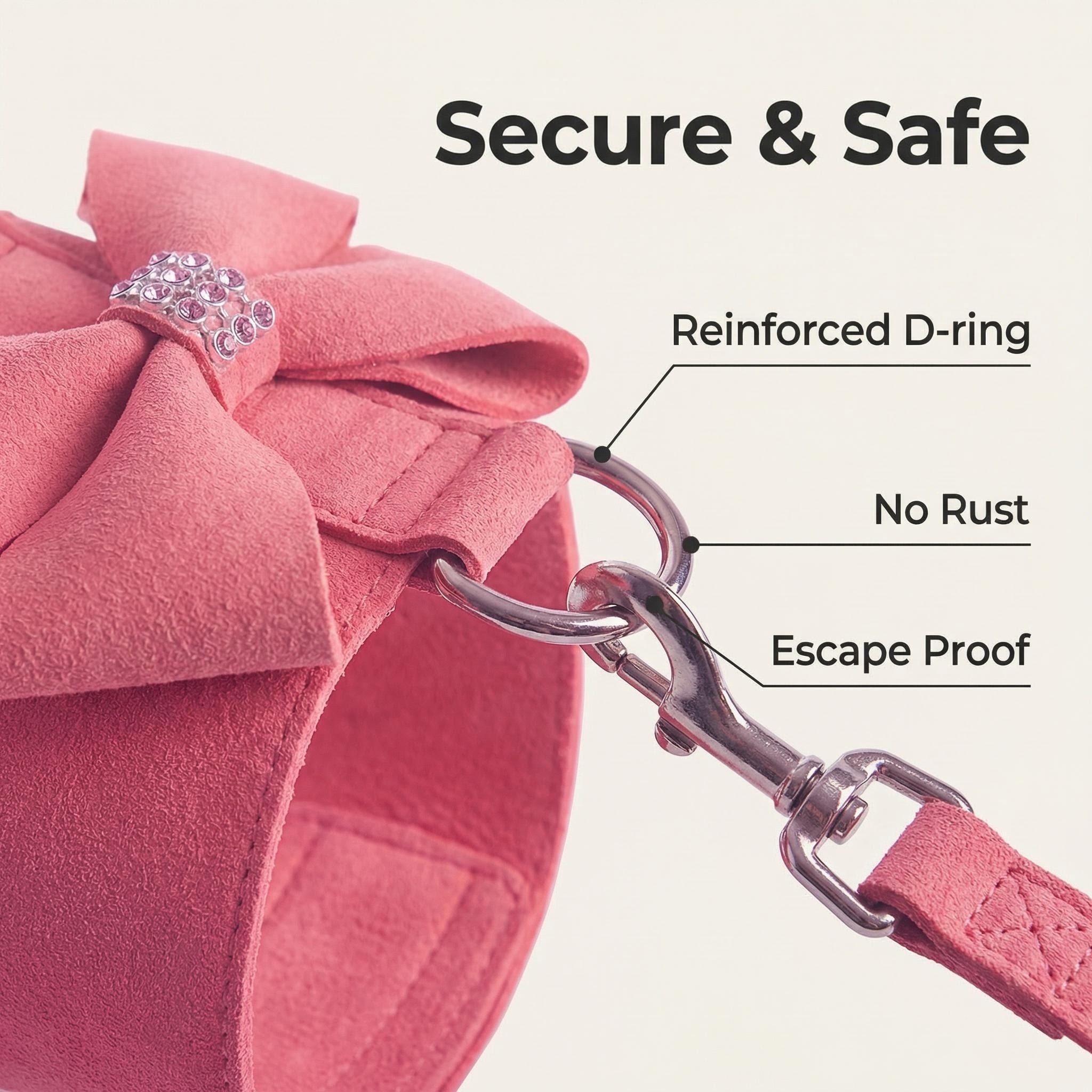 Cute Dog Harness Leash Set Sma - D Ring Strap 评论和价格
