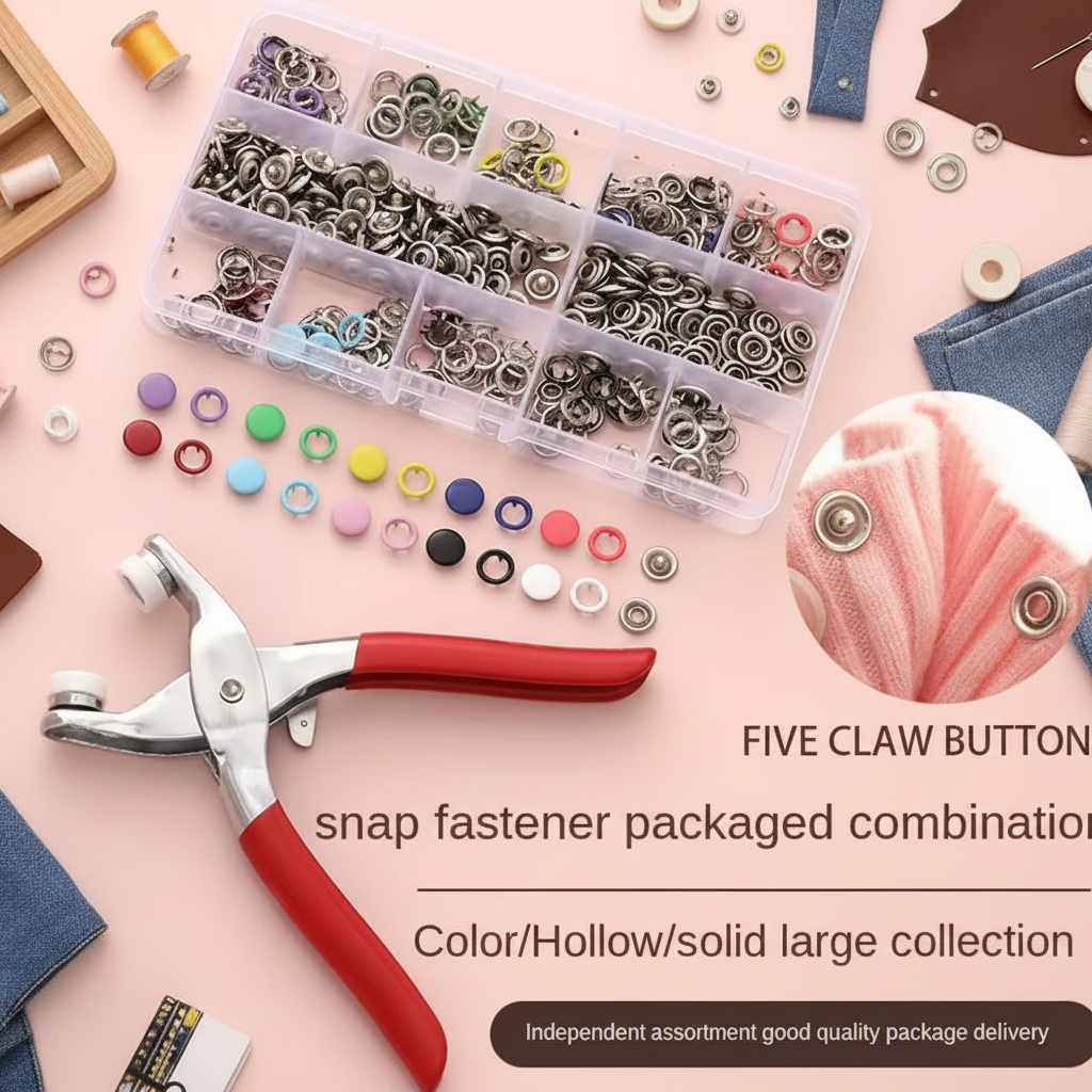 Hot 100pcs Metal Prong Snap Bu - Snap Fastener Set 评论和价格