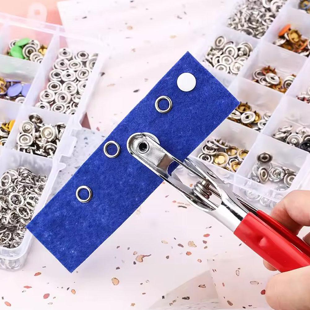 Hot 100pcs Metal Prong Snap Bu - Snap Fastener Set 评论和价格