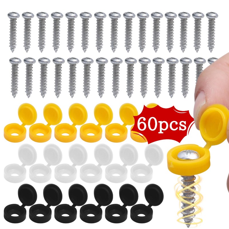 Snap Flip Screw Cover Set Anti - Snap Fastener Set 评论和价格