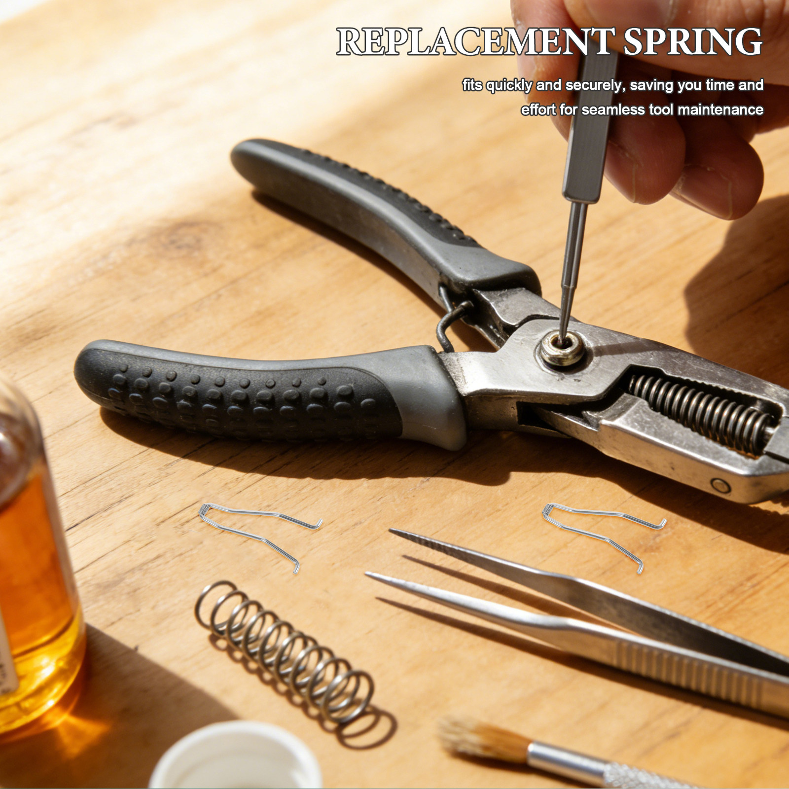 10Pcs Nail Clipper Spring Set  - Snap Fastener Set 评论和价格