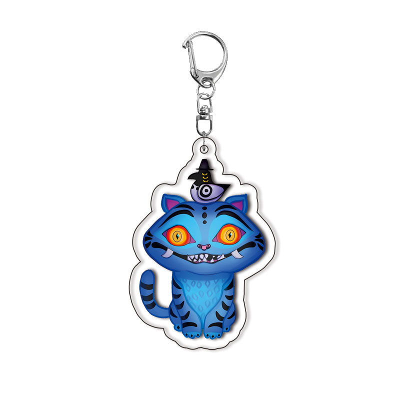 Demon Hunter Acrylic Keychain  - Cosplay Prop Bag 评论和价格