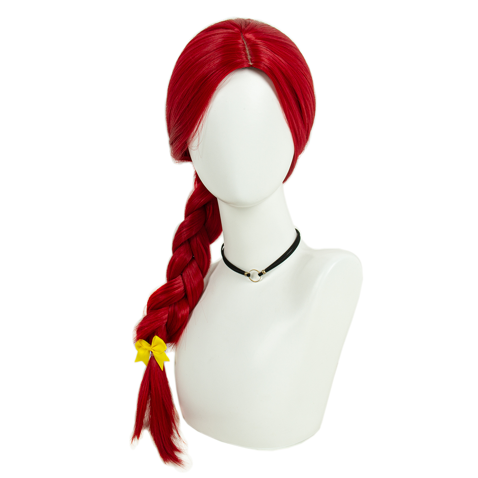 REEWES Jessie Cosplay Wig Red  - Cosplay Prop Bow 评论和价格