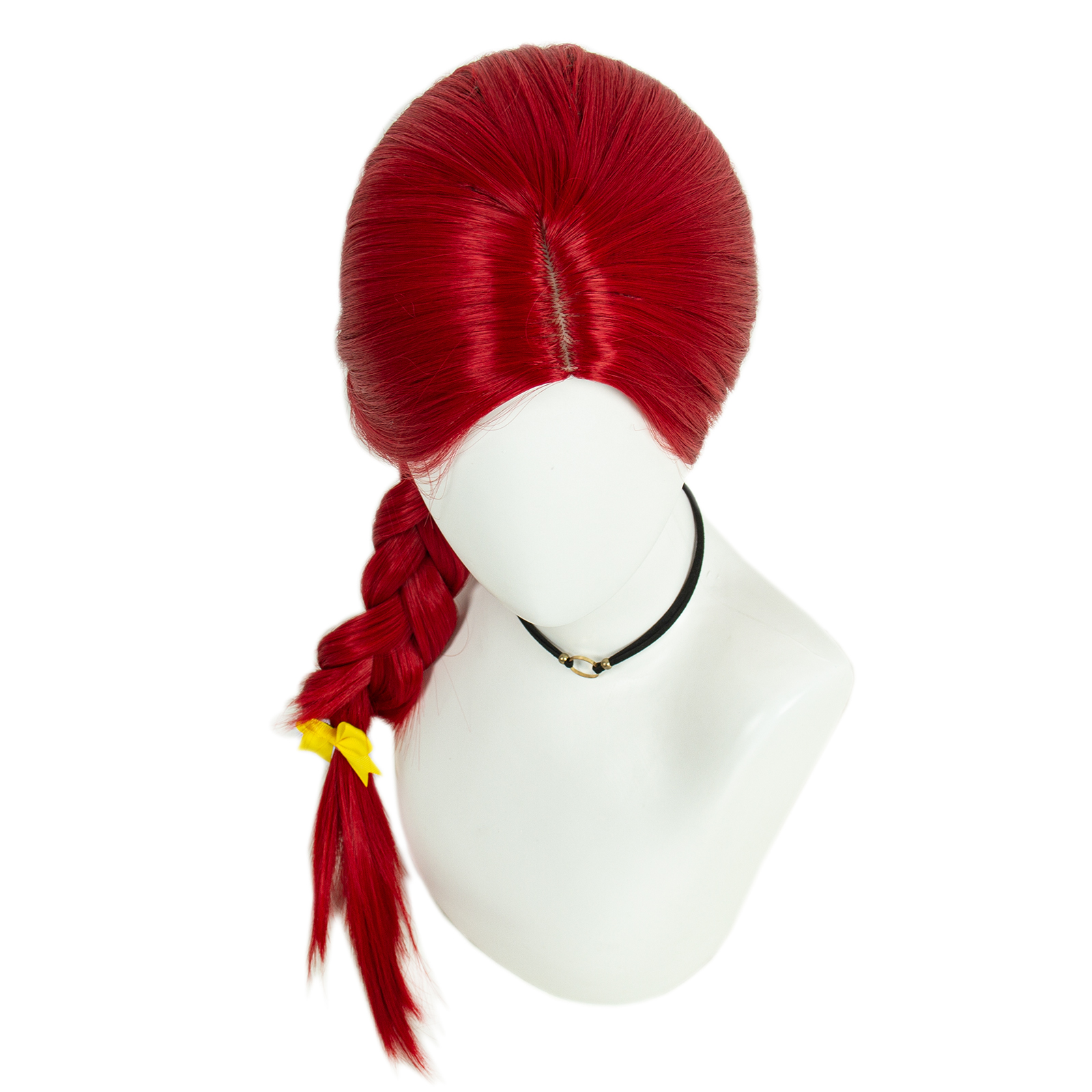 REEWES Jessie Cosplay Wig Red  - Cosplay Prop Bow 评论和价格