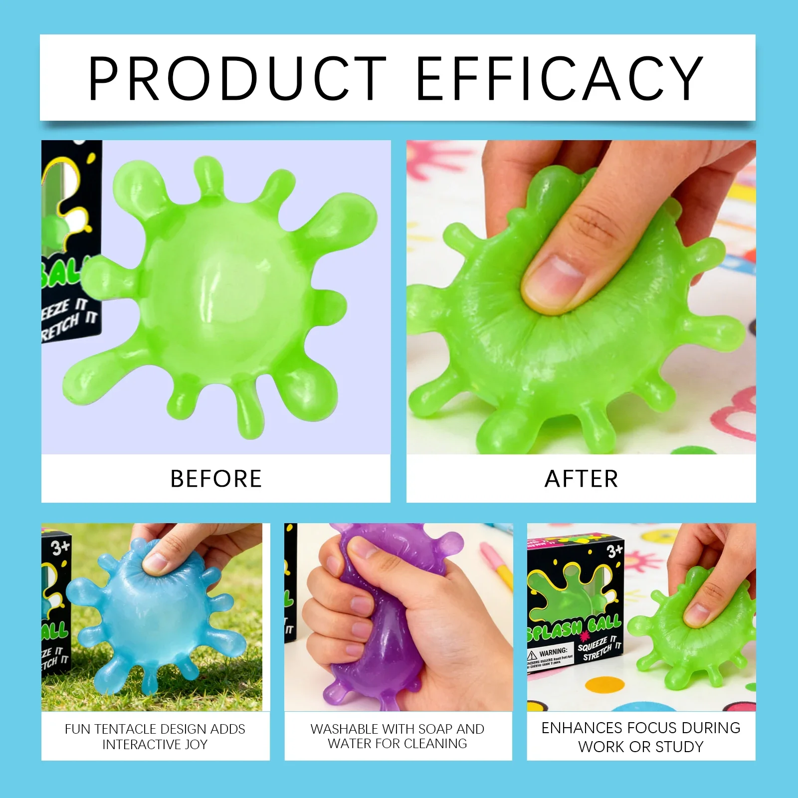 Virus bacteria Squishies Pinch - Cosplay Fireball Prop 评论和价格