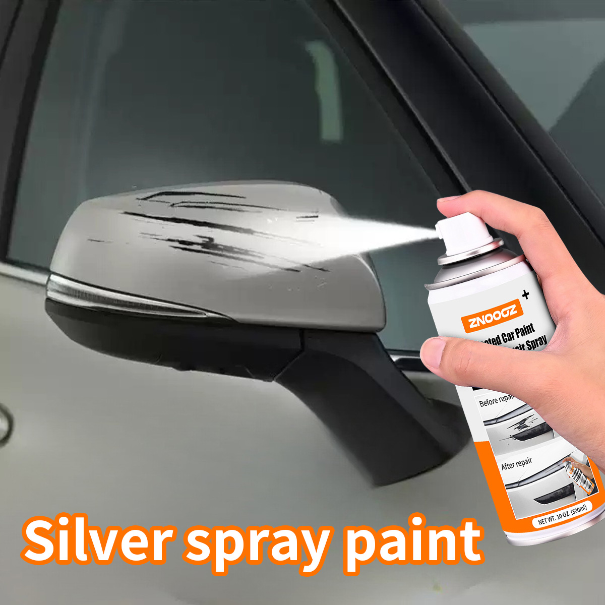 Silver Car Scratch Repair Spra - Metallic Spray Paint 评论和价格