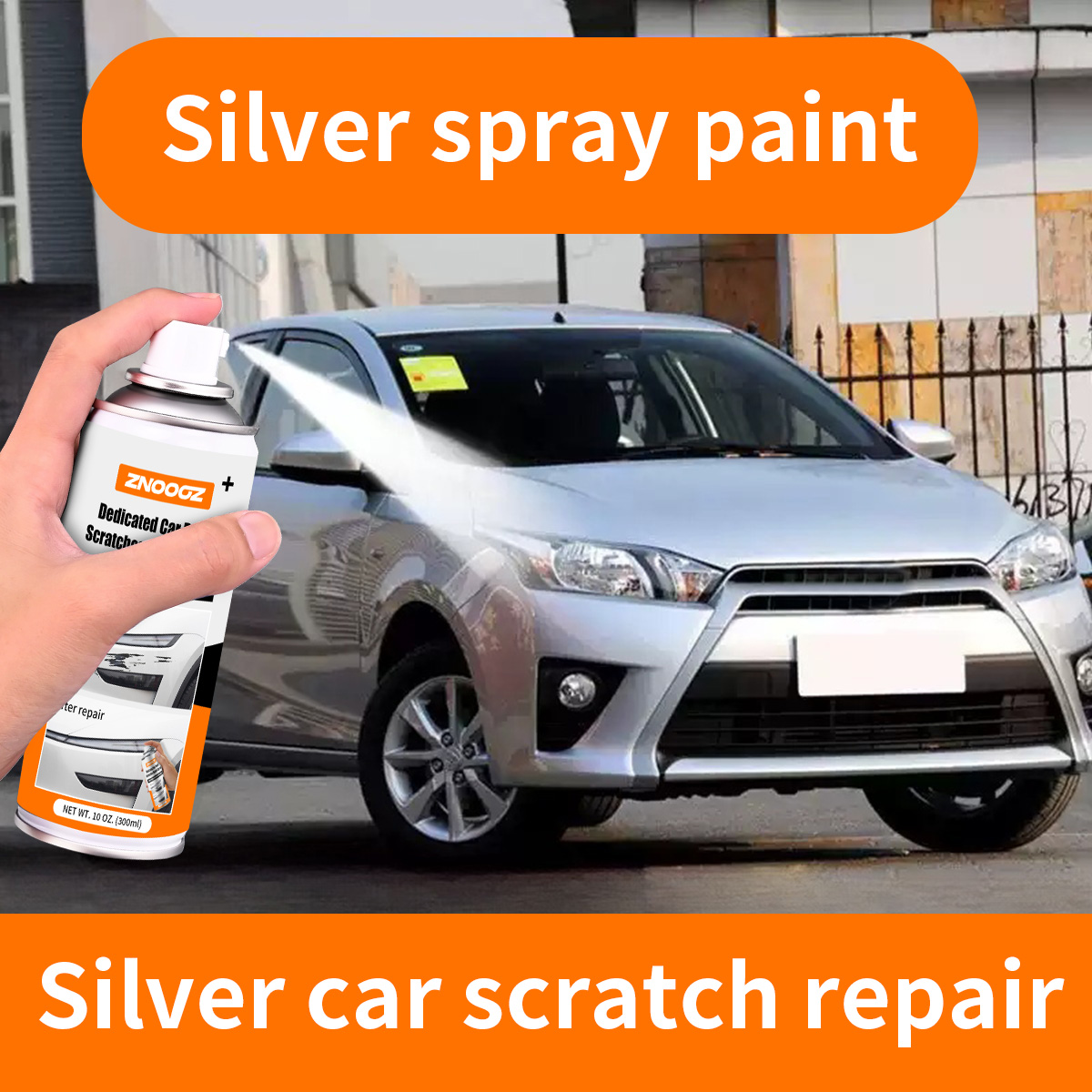 Silver Car Scratch Repair Spra - Metallic Spray Paint 评论和价格
