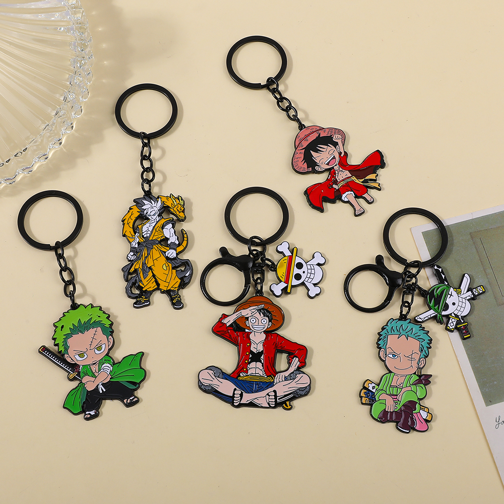 One Piece Anime Keychain Set - - Cosplay Prop Bag 评论和价格