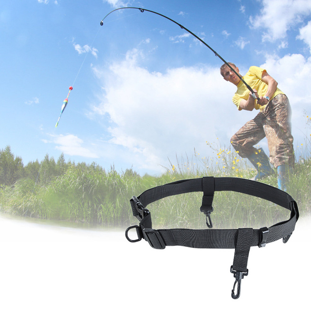 2Pcs Fishing Waist Belt Adjust - D Ring Strap 评论和价格