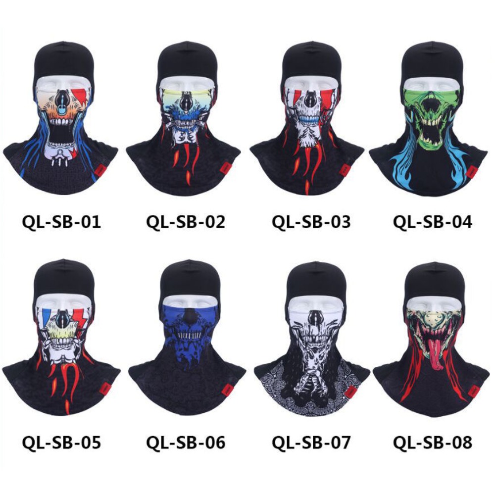 3D Hand Paint Devil Balaclava  - Cosplay Prop Paint 评论和价格