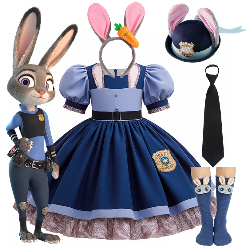 Girl Cosplay Disney Judy Hopps - Cosplay Prop Bow 评论和价格