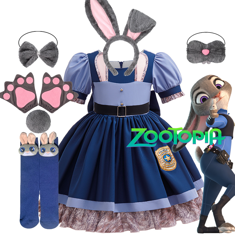 Girl Cosplay Disney Judy Hopps - Cosplay Prop Bow 评论和价格