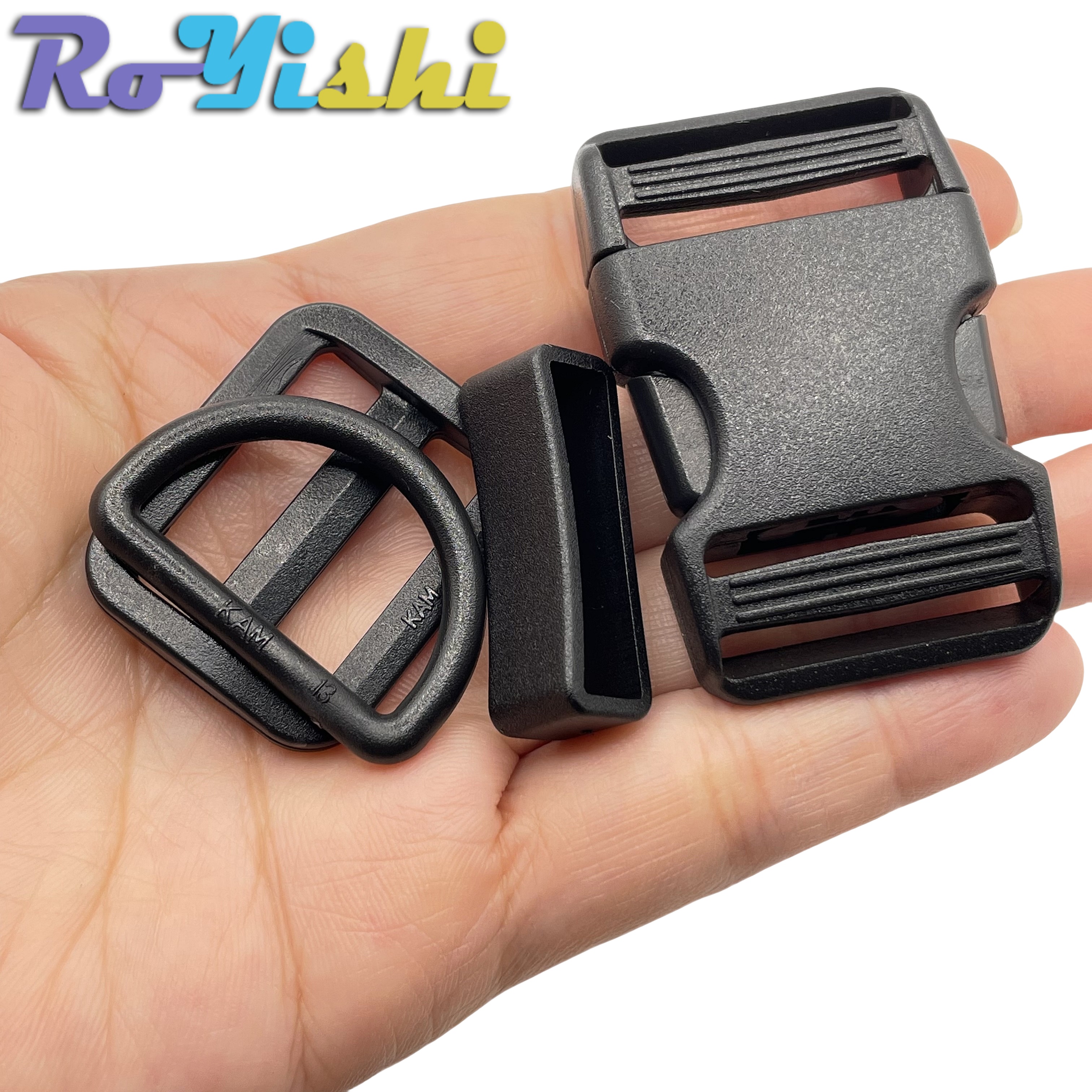 1-10 Set Plastic Side Release  - D Ring Strap 评论和价格