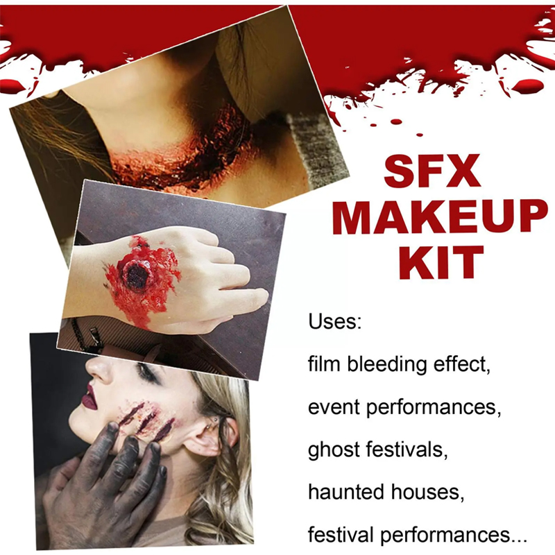 Scars Wax Kit Fake Molding Wou - Body Paint Sfx 评论和价格