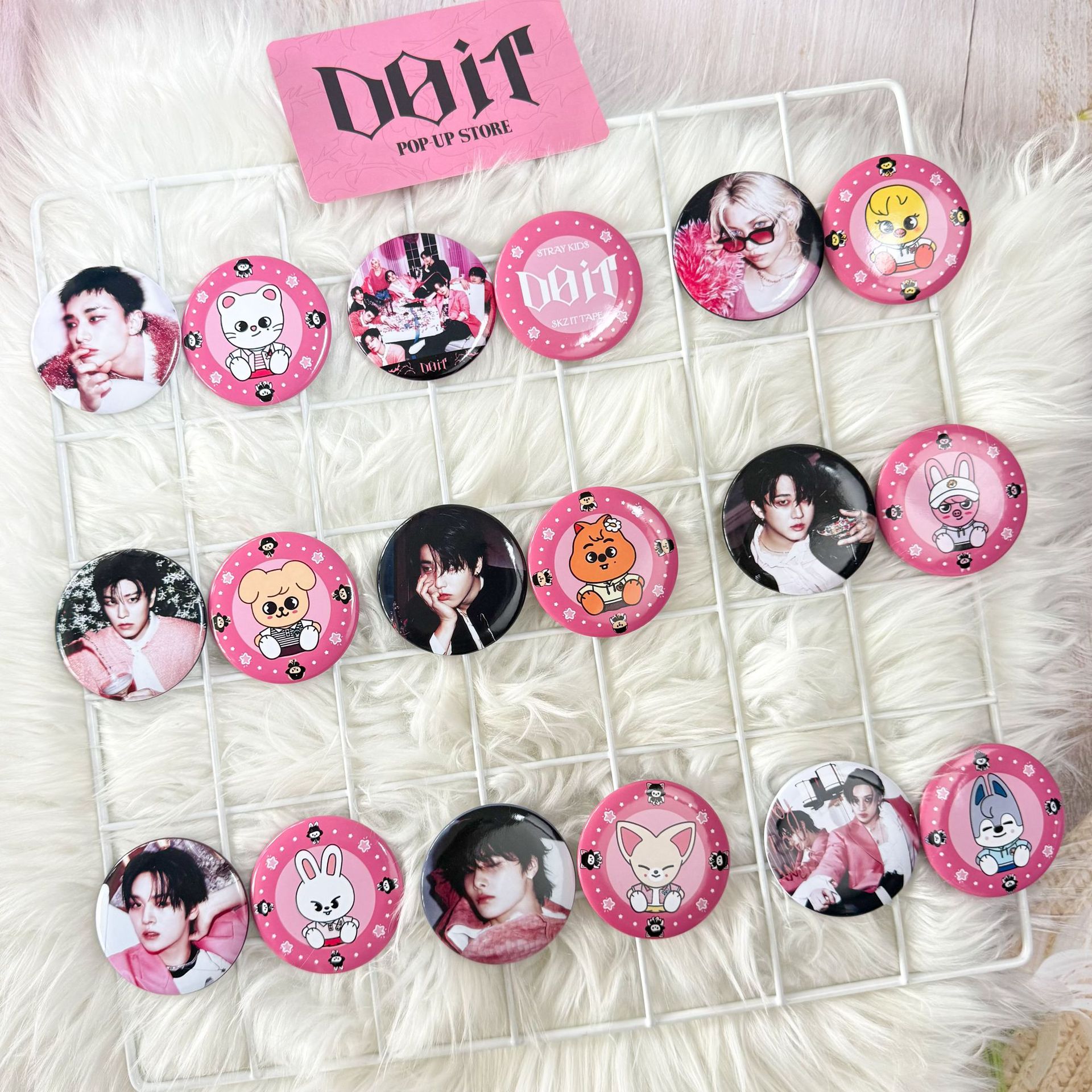 1 Set (2 Pieces) Kpop Stay Skz - Cosplay Prop Bag 评论和价格