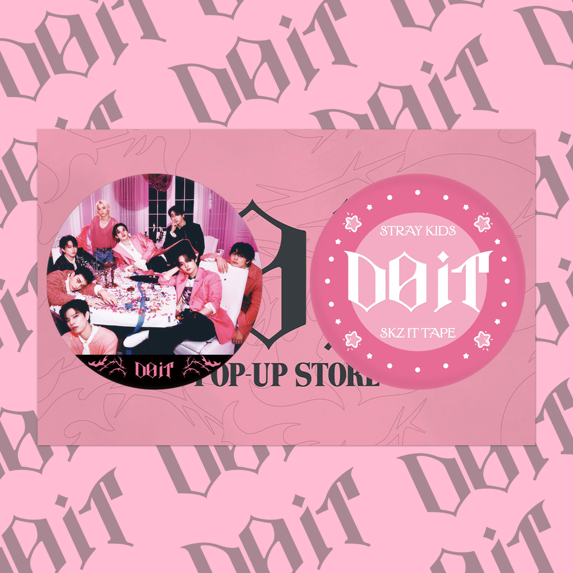 1 Set (2 Pieces) Kpop Stay Skz - Cosplay Prop Bag 评论和价格