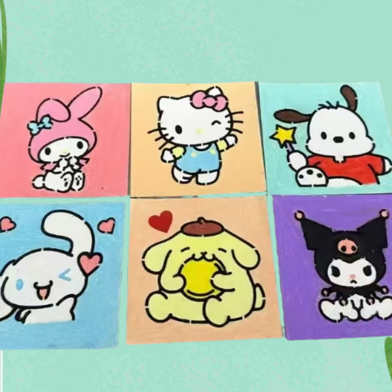 sanrio Hello kitty Kuromi My m - Cosplay Prop Paint 评论和价格