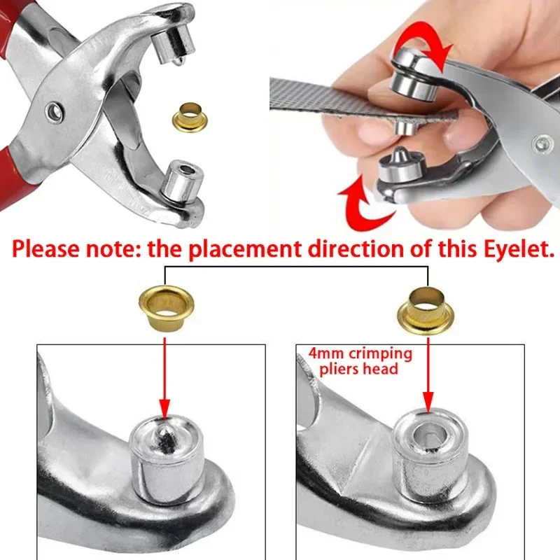 100pcs Prong Rings 4mm Buckle  - Snap Fastener Set 评论和价格