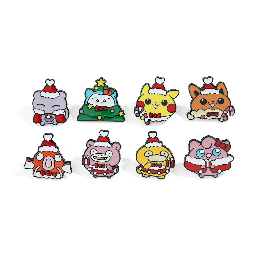 8 Pcs Christmas Slowpoke Brooc - Cosplay Prop Bag 评论和价格