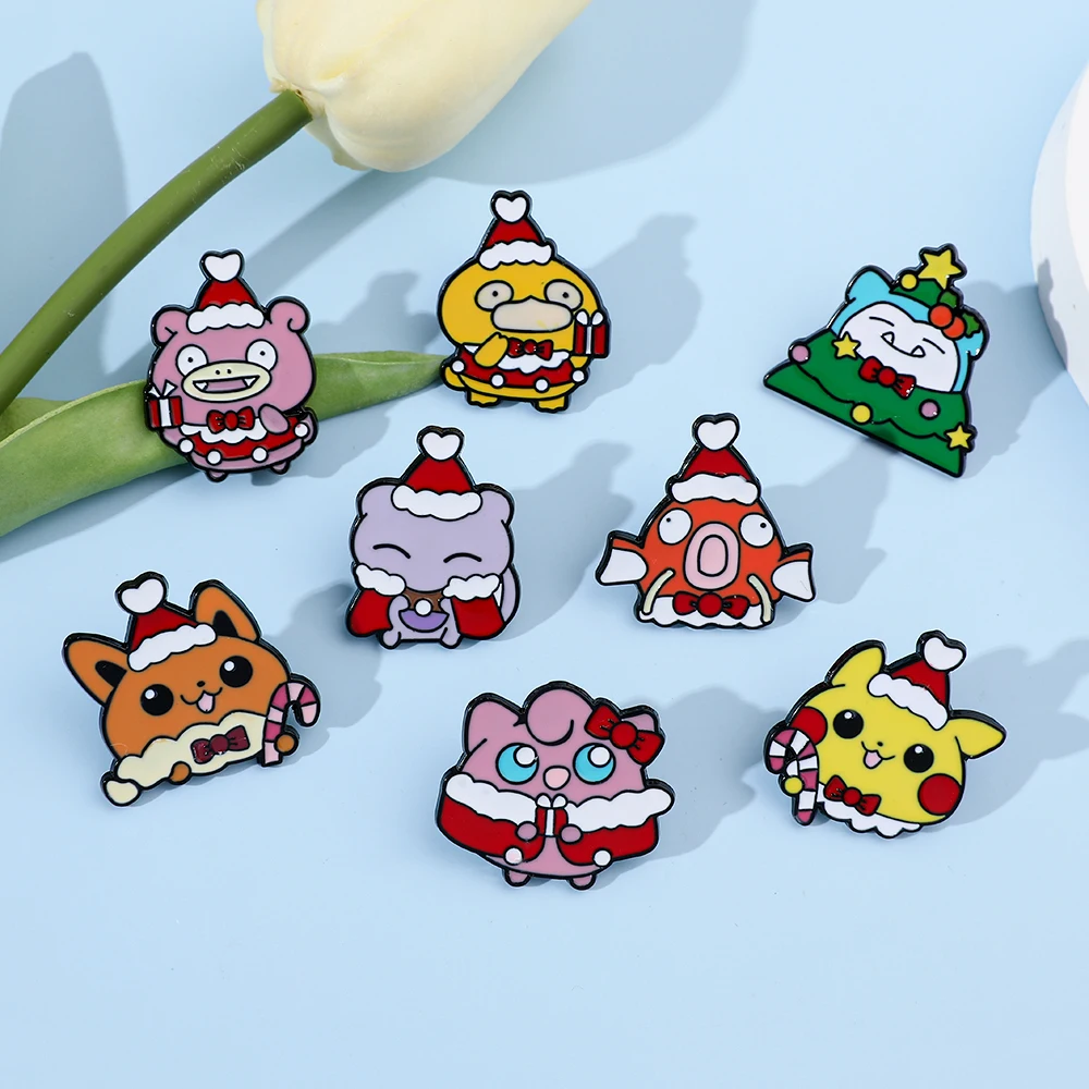 8 Pcs Christmas Slowpoke Brooc - Cosplay Prop Bag 评论和价格