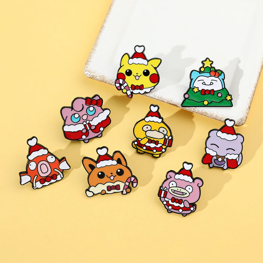 8 Pcs Christmas Slowpoke Brooc - Cosplay Prop Bag 评论和价格