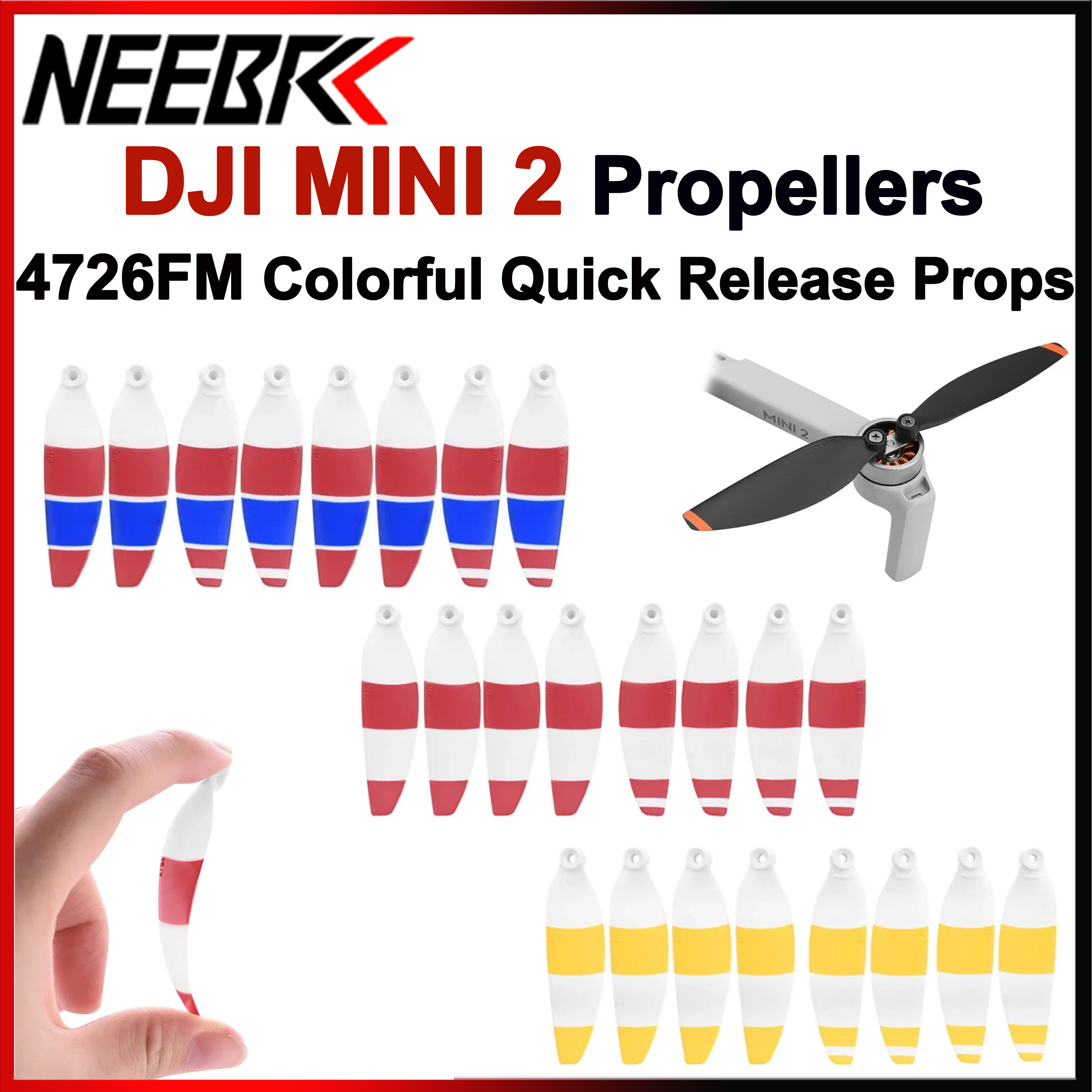 8/16pcs 4726FM Propeller Color - Ekko Cosplay Prop 评论和价格