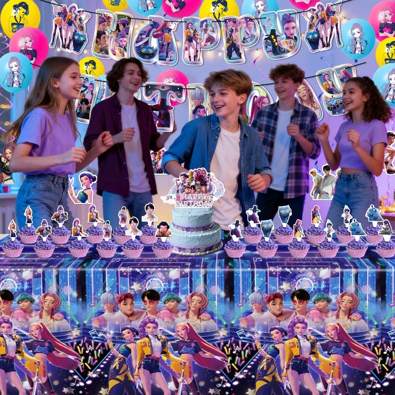 hot K-Pop Birthday Party Suppl - Cosplay Prop Kit 评论和价格