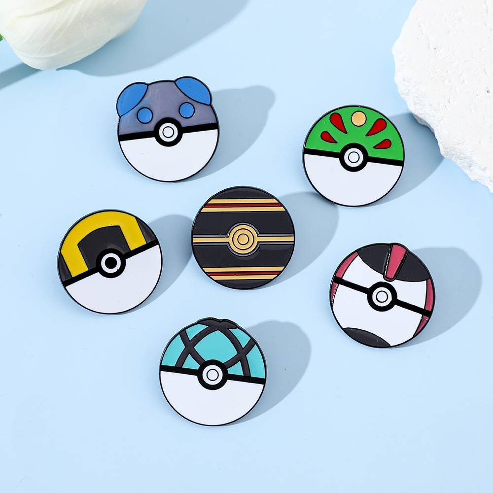 14 Pcs Cartoon Brooch Minimali - Cosplay Prop Bag 评论和价格