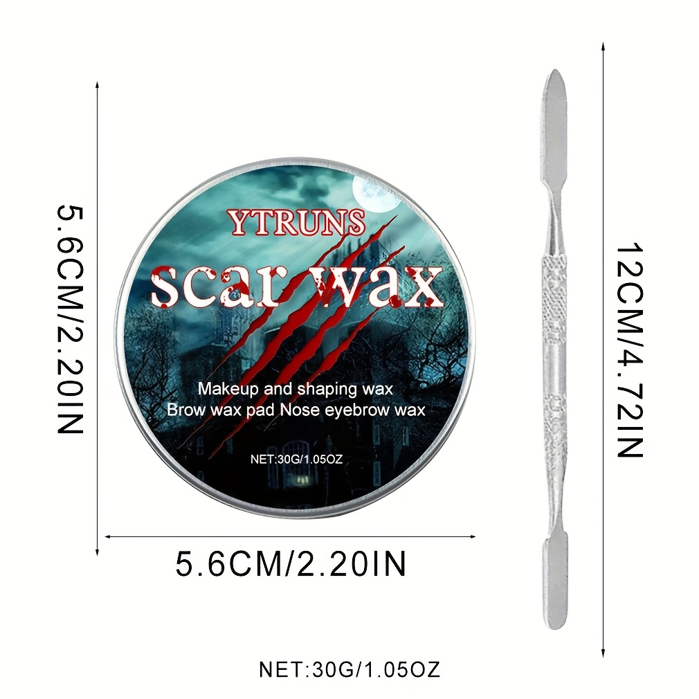 2pcs YTRUNS SFX Scar Makeup Ki - Body Paint Sfx 评论和价格