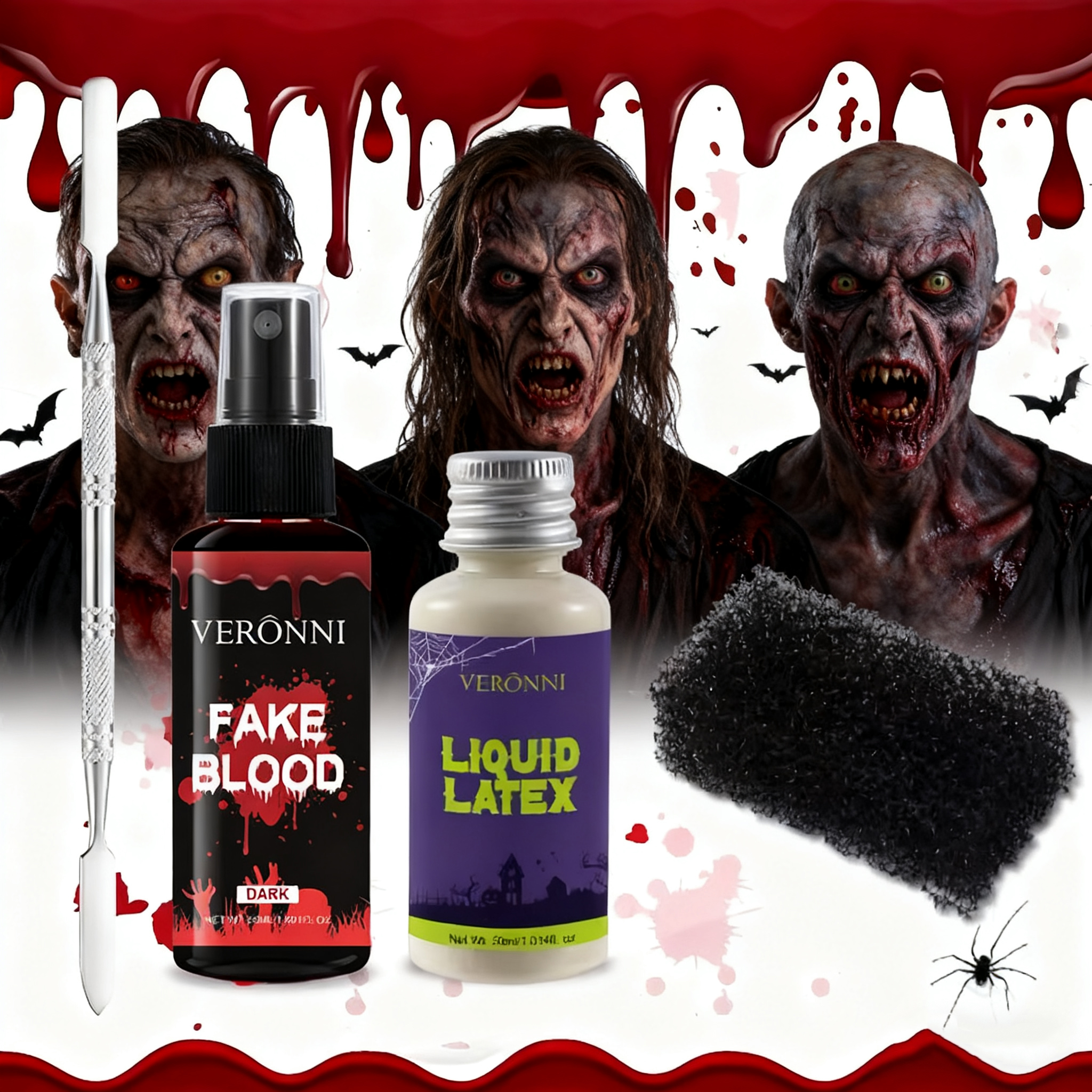 Liquid Latex SFX Makeup Kit wi - Body Paint Sfx 评论和价格