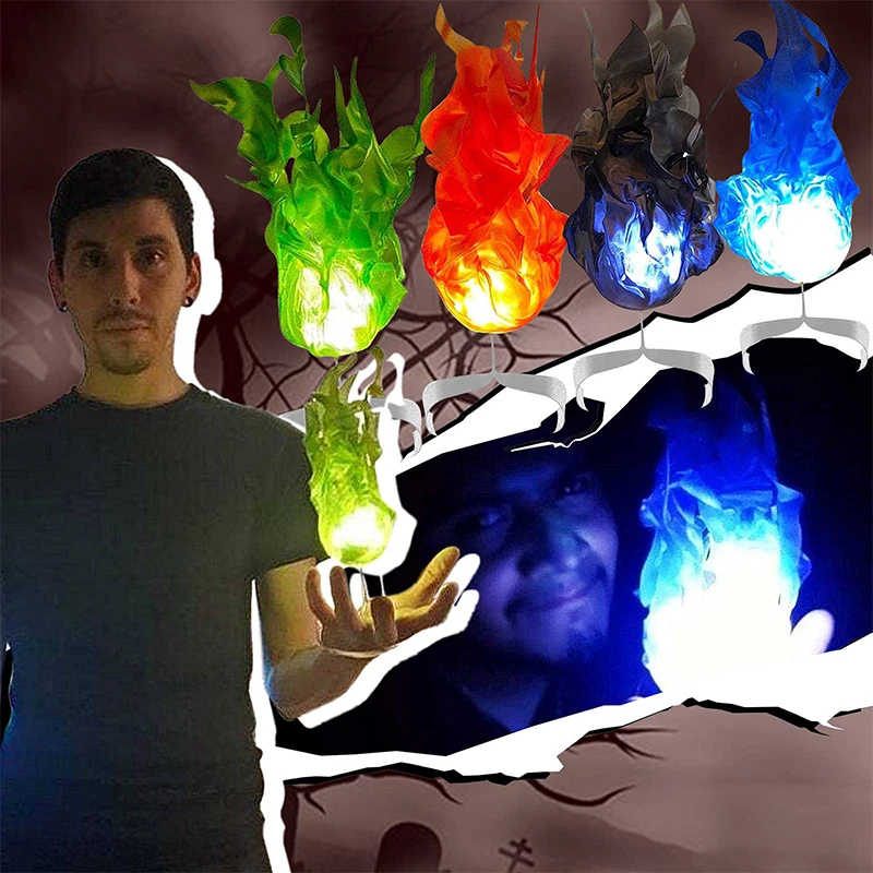 Realistic Hanging Floating Red - Cosplay Fireball Prop 评论和价格