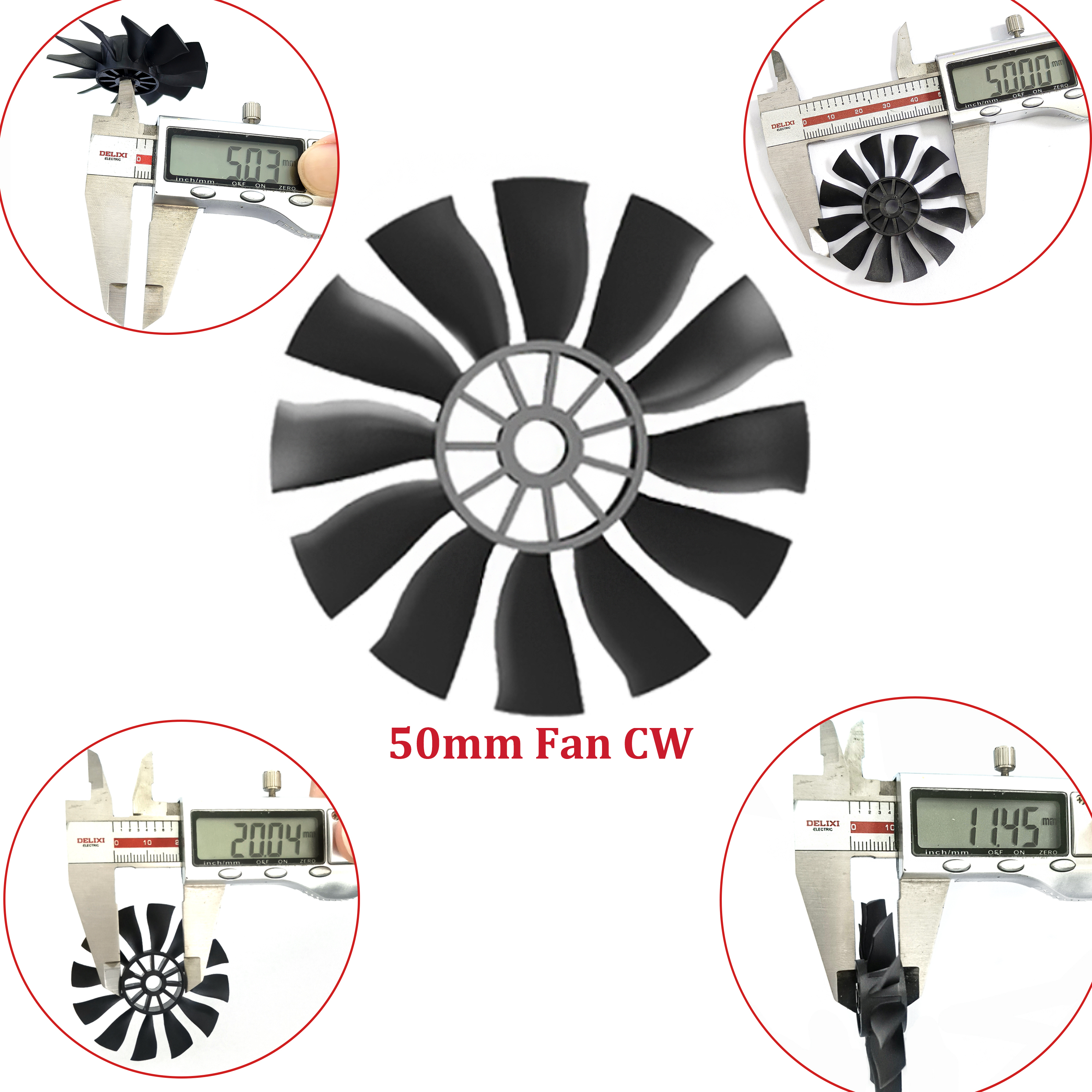 QX-MOTOR 12Blades CW CCW 70mm  - Ekko Cosplay Prop 评论和价格