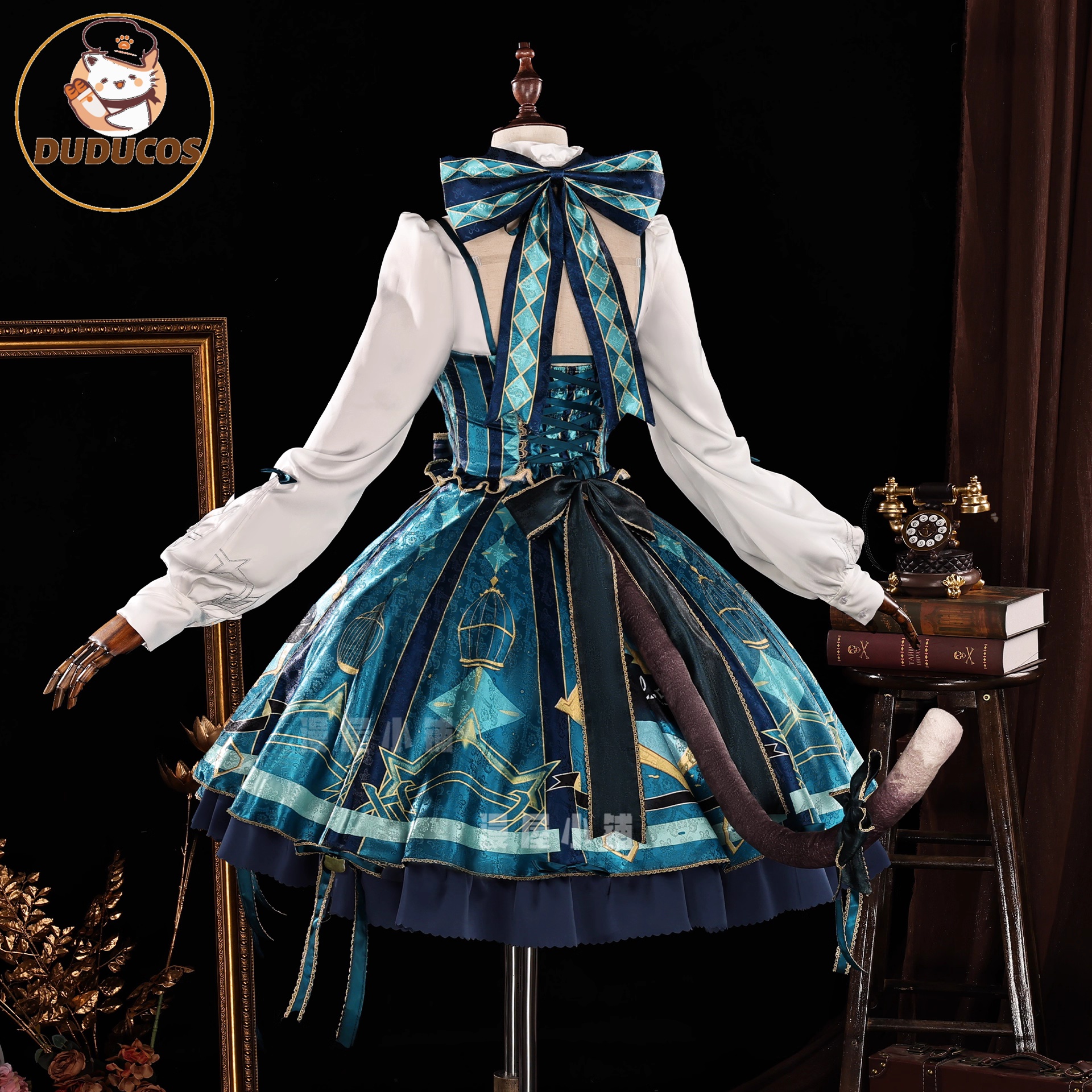 Genshin Impact Lynette Cosplay - Cosplay Prop Bag 评论和价格