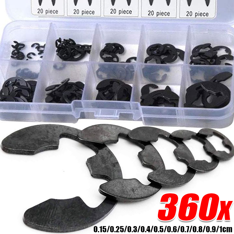 Stainless Steel E-Clips Extern - Snap Fastener Set 评论和价格