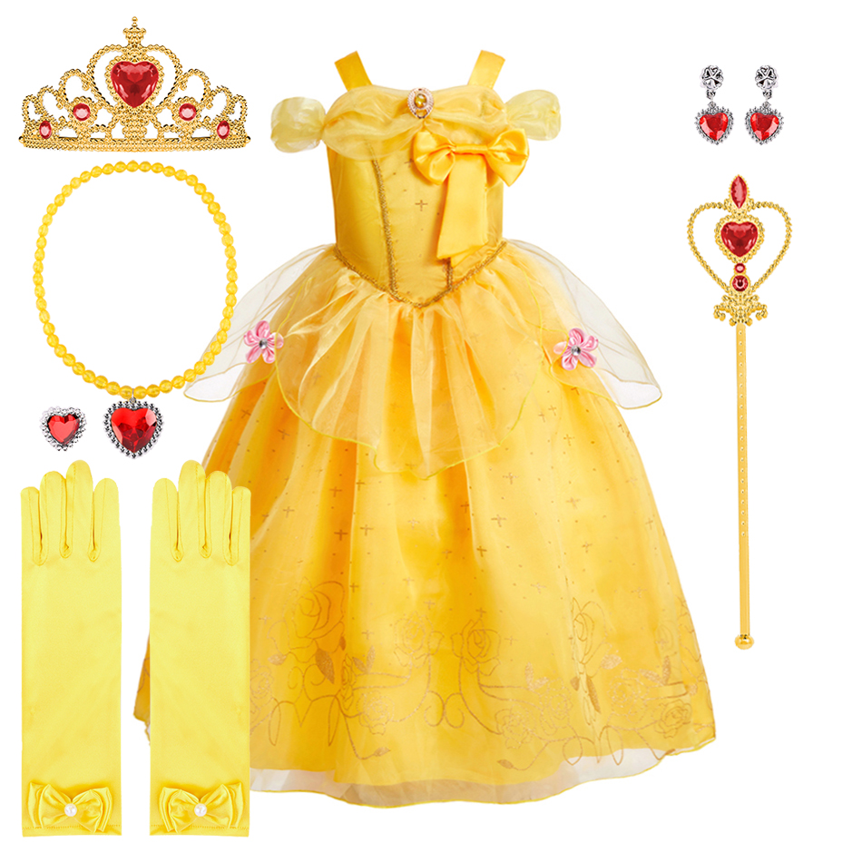 Girls Belle Dress Children Chr - Cosplay Prop Bow 评论和价格