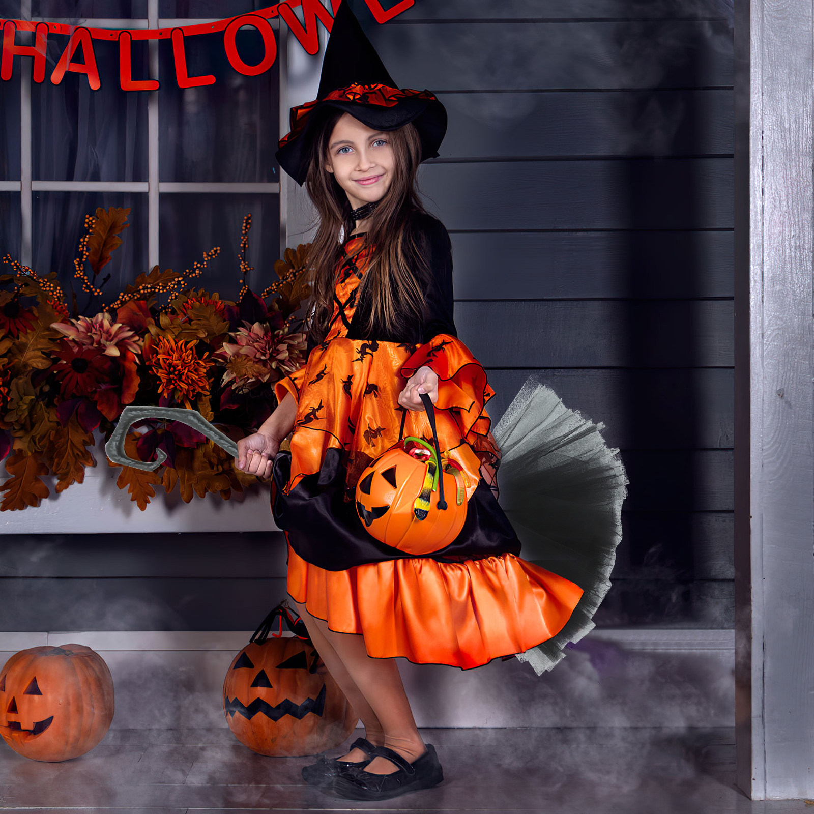 Witch Broom Halloween Plastic  - Detachable Cosplay Prop 评论和价格