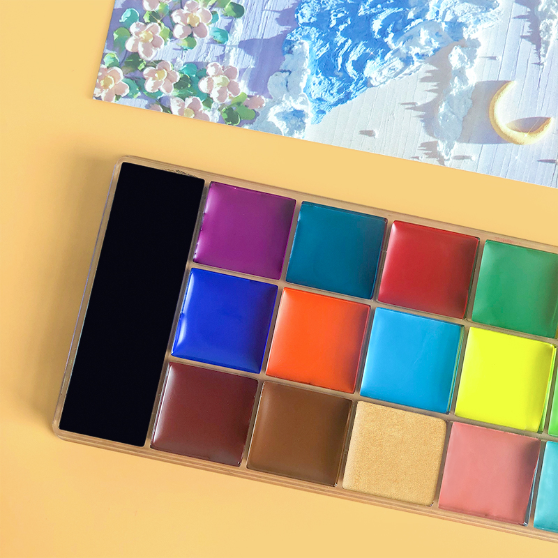20 Colors Face Body Oil Painti - Cosplay Prop Paint 评论和价格