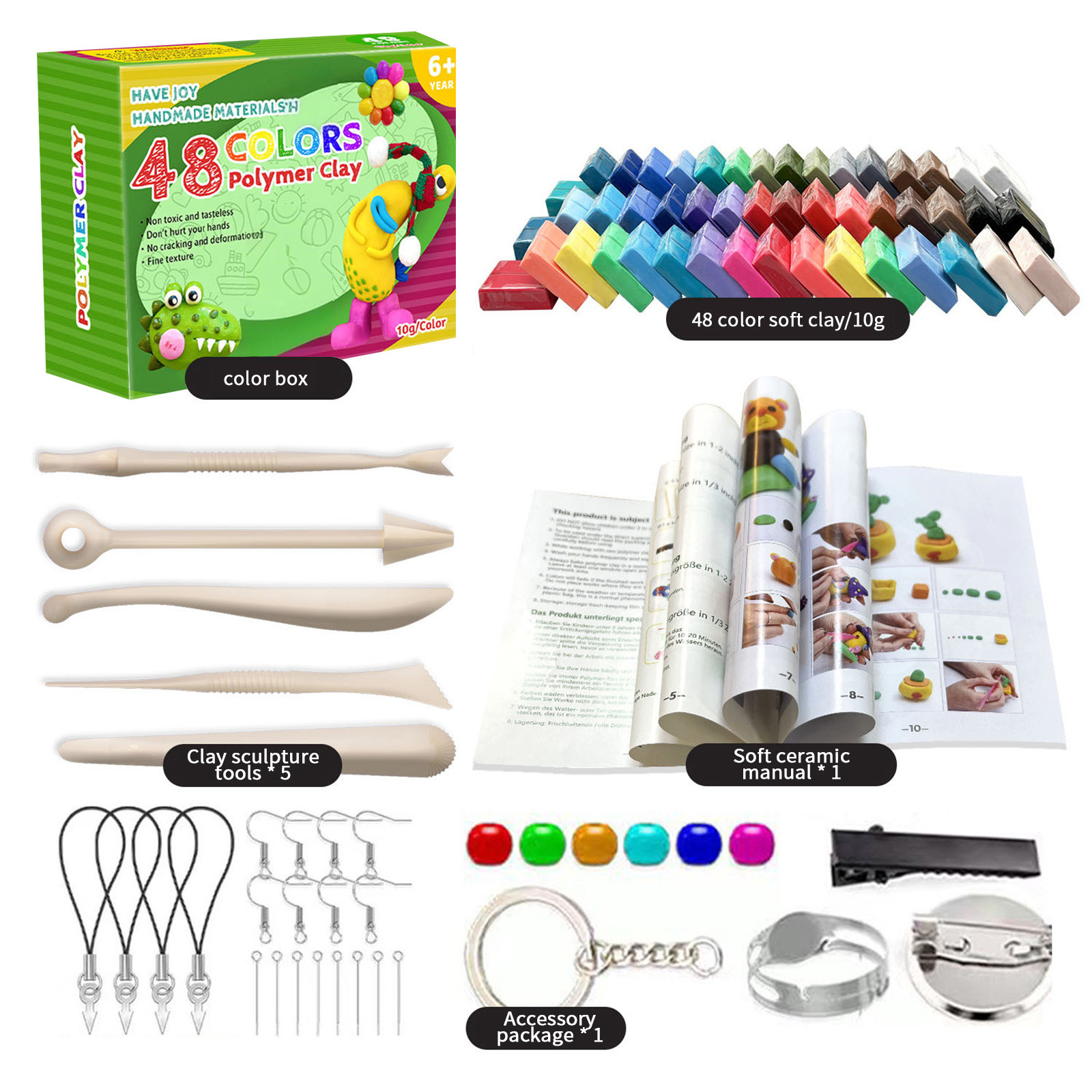 Foaming Powder Polymer Clay Se - Foam Clay Sculpt 评论和价格