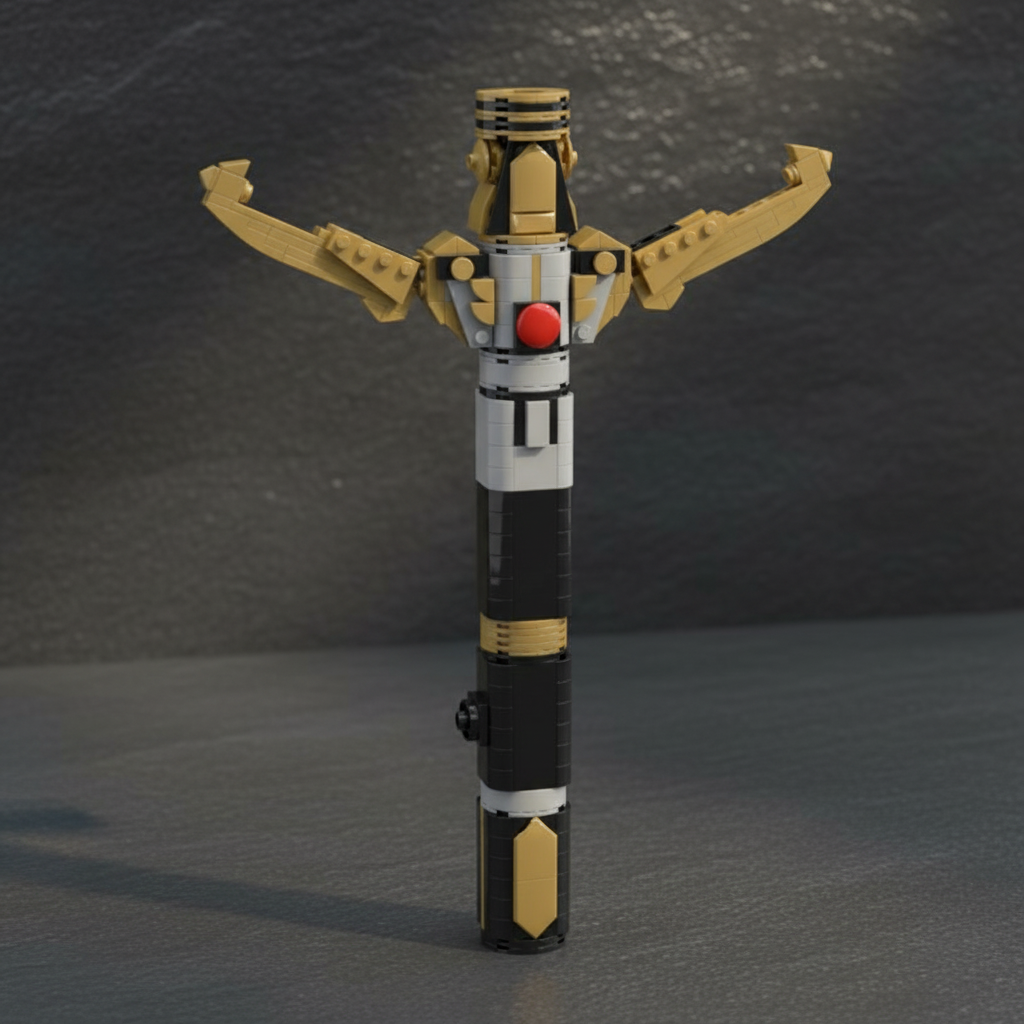 Sci-Fi Energy Sword Hilt MOC B - Cosplay Prop Building 评论和价格