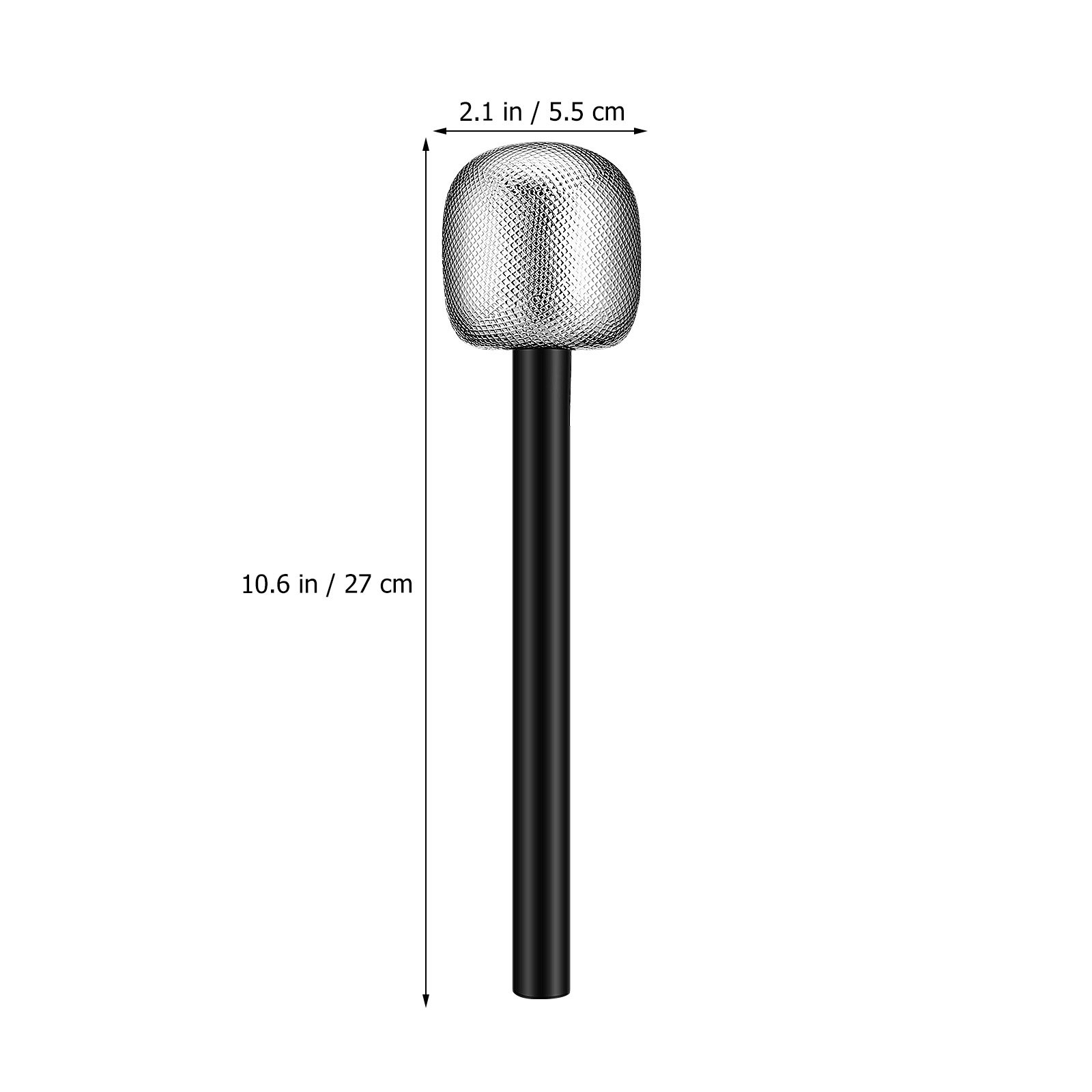 4Pcs Simulation Microphone Pro - Cosplay Prop Building 评论和价格