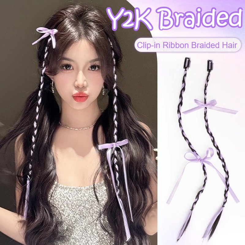 2/4PCS Ribbon Bow Boxing Braid - Cosplay Prop Bow 评论和价格